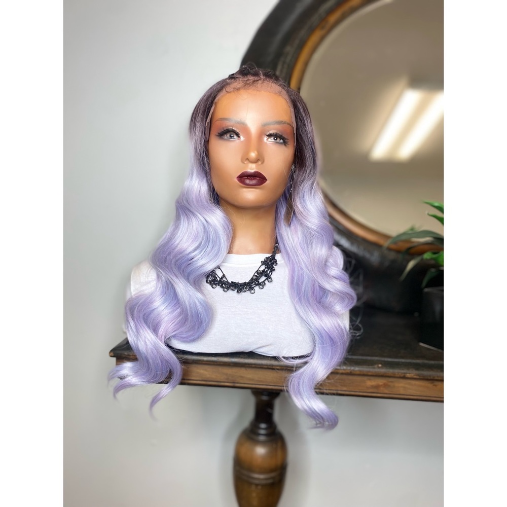 ZENA| LONG UNICORN 🦄 BRAIDED BODY WAVE LACE FRONT WIG